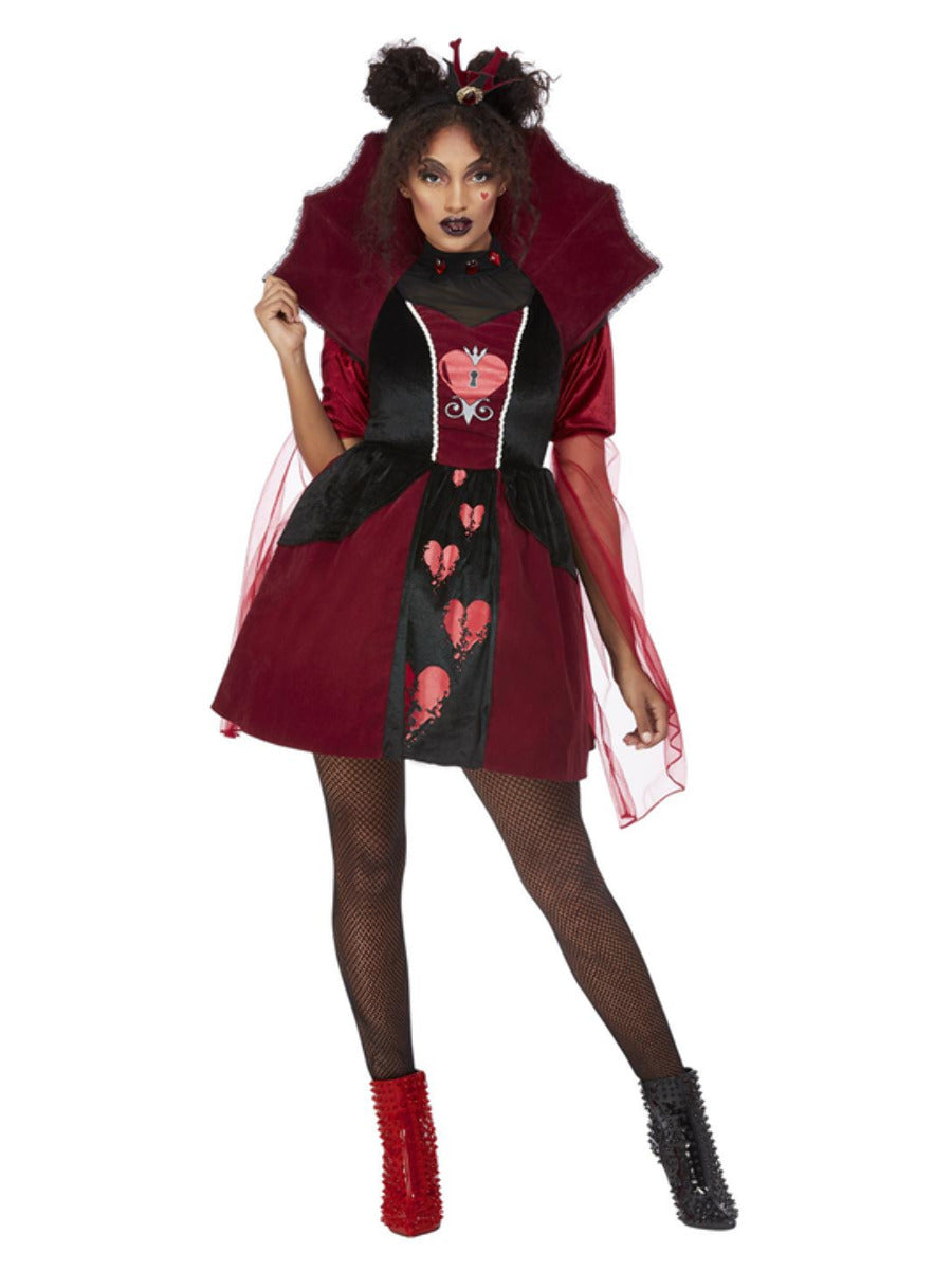 Queen of Broken Hearts Costume Red WHOLESALE Alternative 1