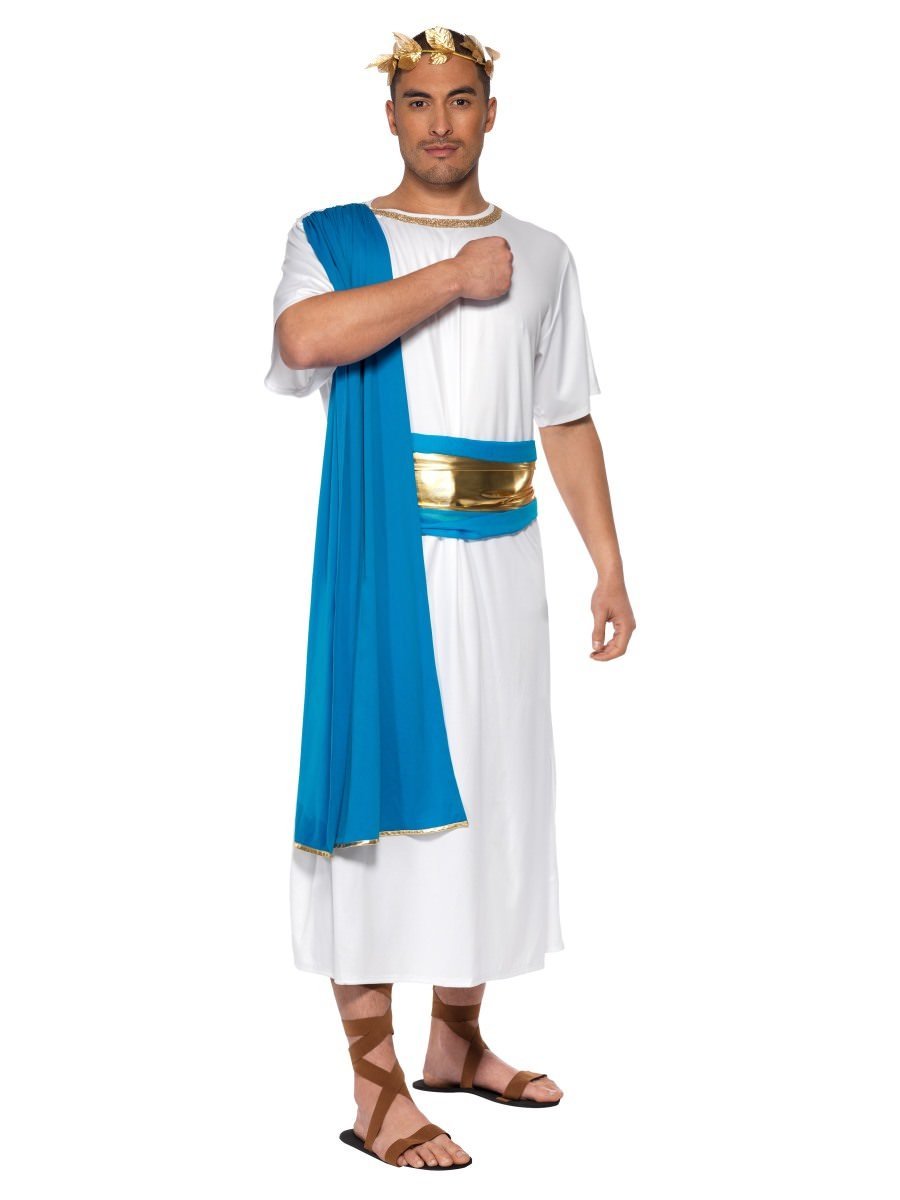 Roman Senator Costume, Blue Wholesale