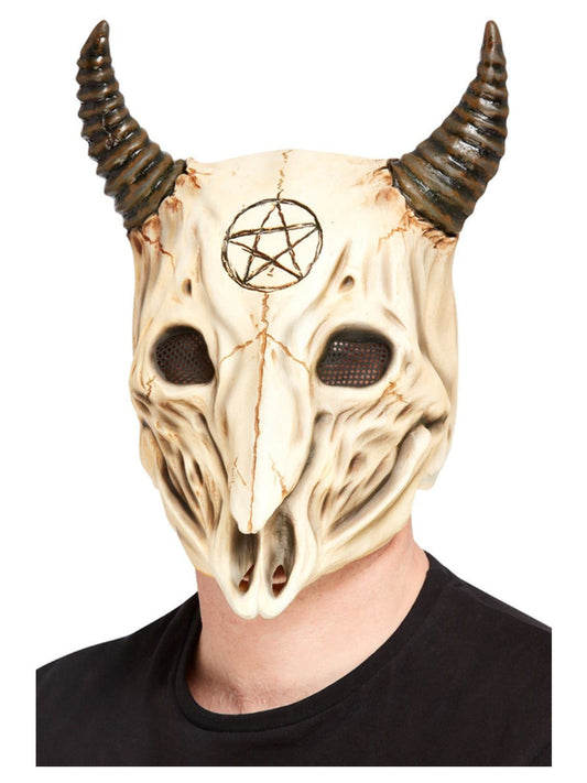 Satanic Ram Skull Overhead Mask Latex WHOLESALE