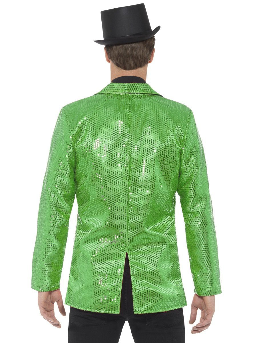 Sequin Jacket, Mens, Green Wholesale