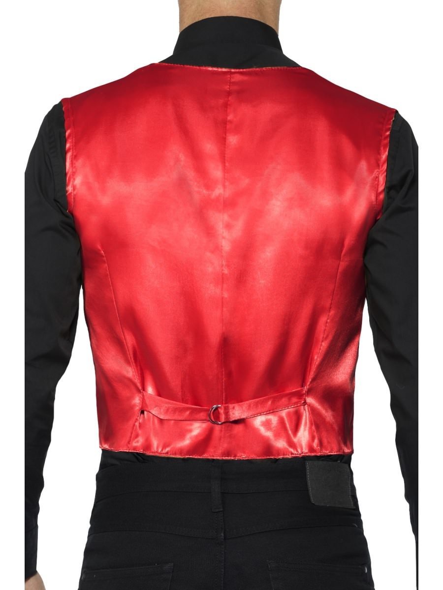 Sequin Waistcoat, Red Wholesale