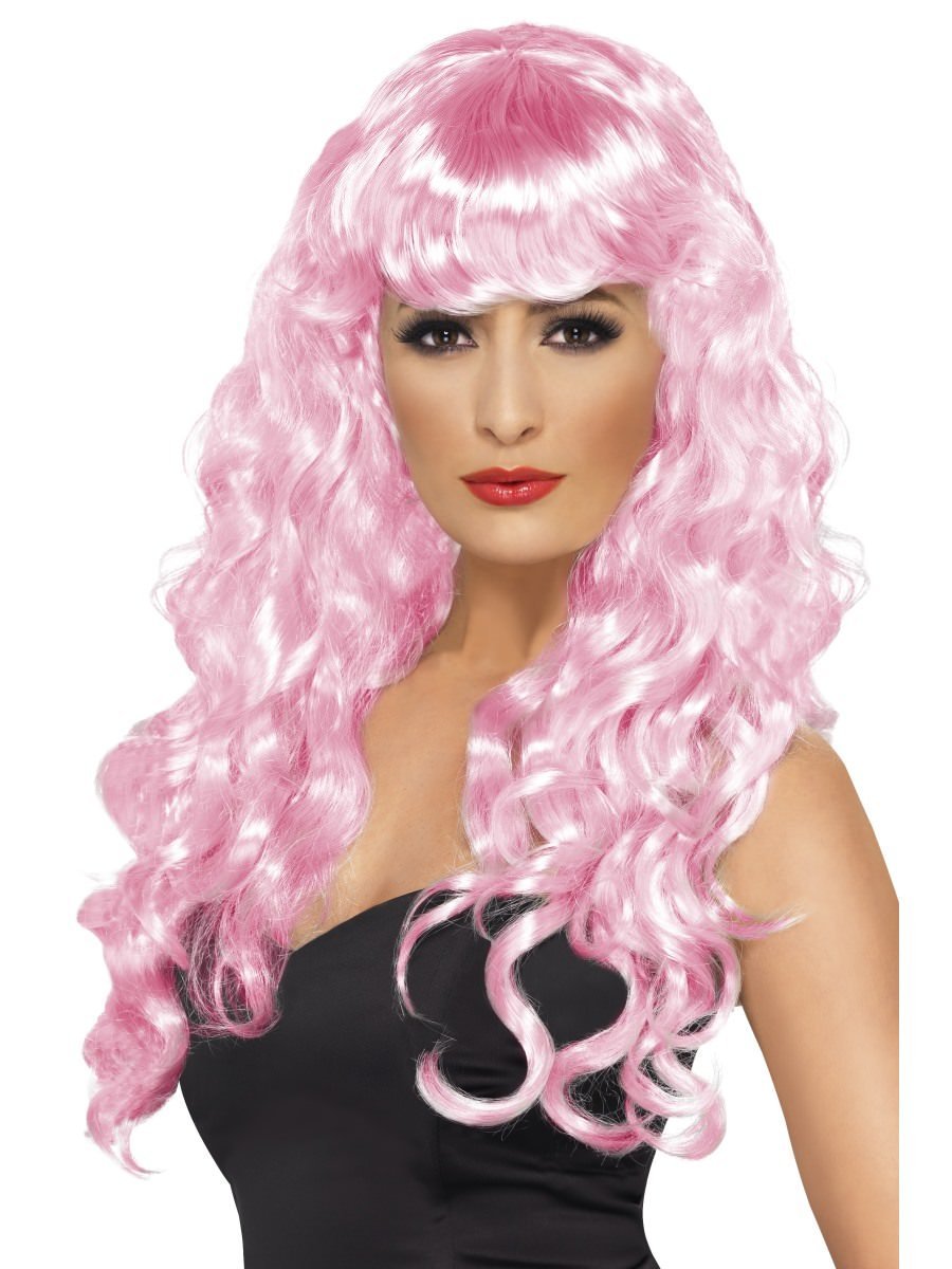 Siren Wig, Pink Wholesale
