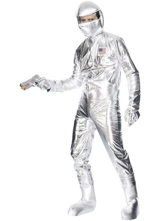 Spaceman Costume, Silver Wholesale