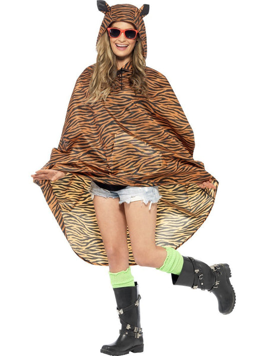 Tiger Party Poncho Wholesale