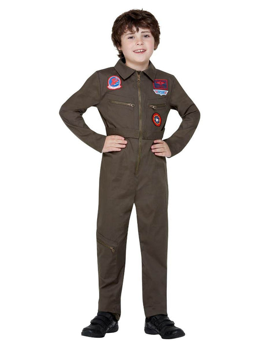 Top Gun Kids Costume with Jumpsuit Wholesale