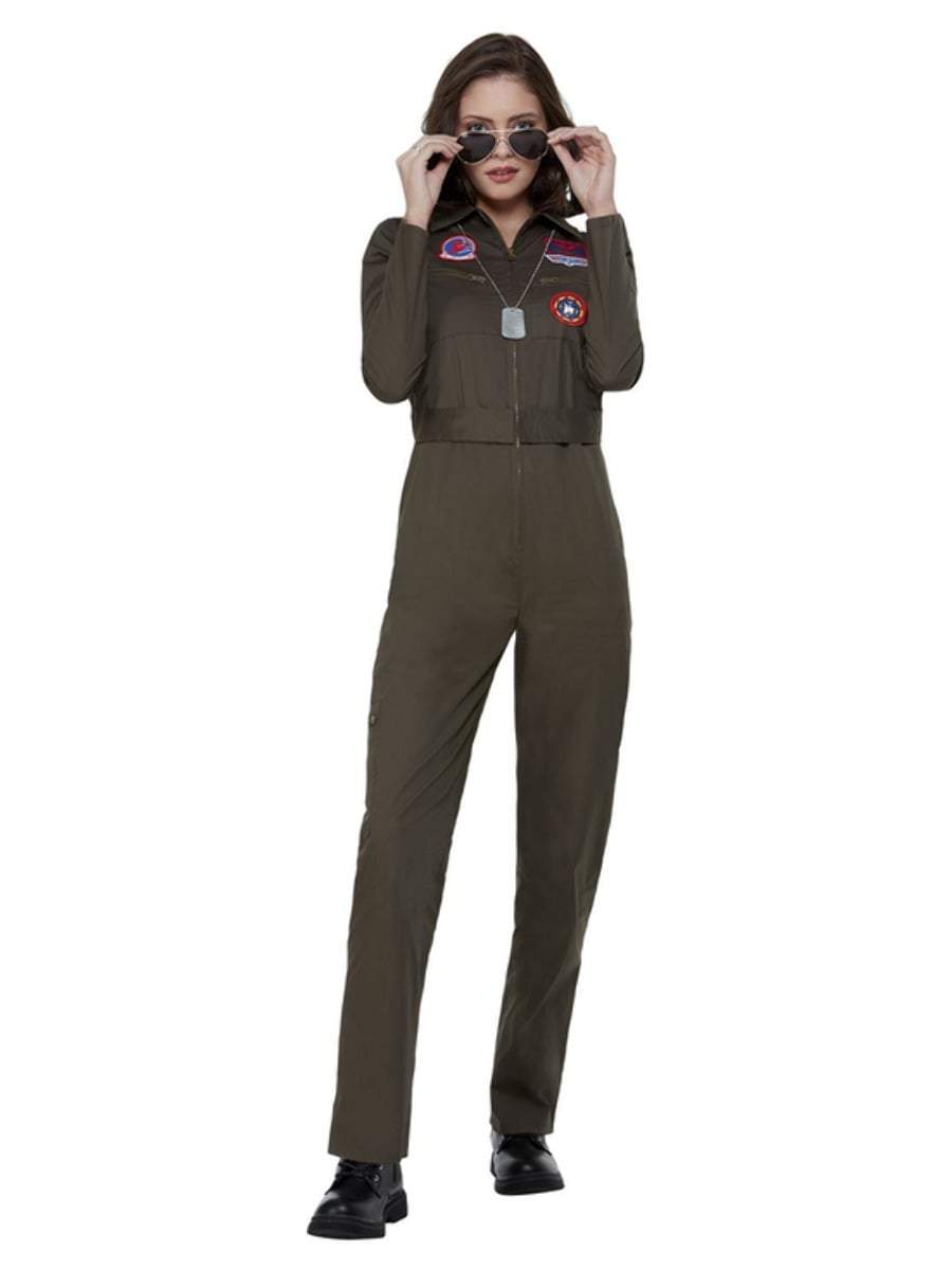 Top Gun Ladies Costume with Jumpsuit Wholesale