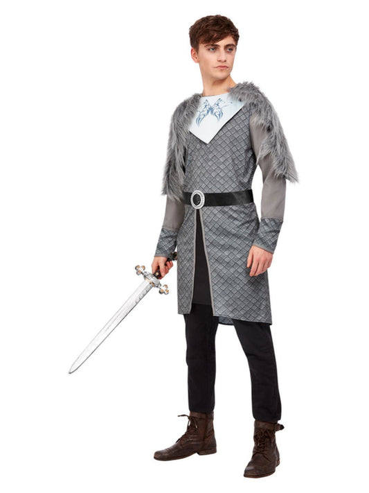 Winter Warrior King Costume Grey WHOLESALE