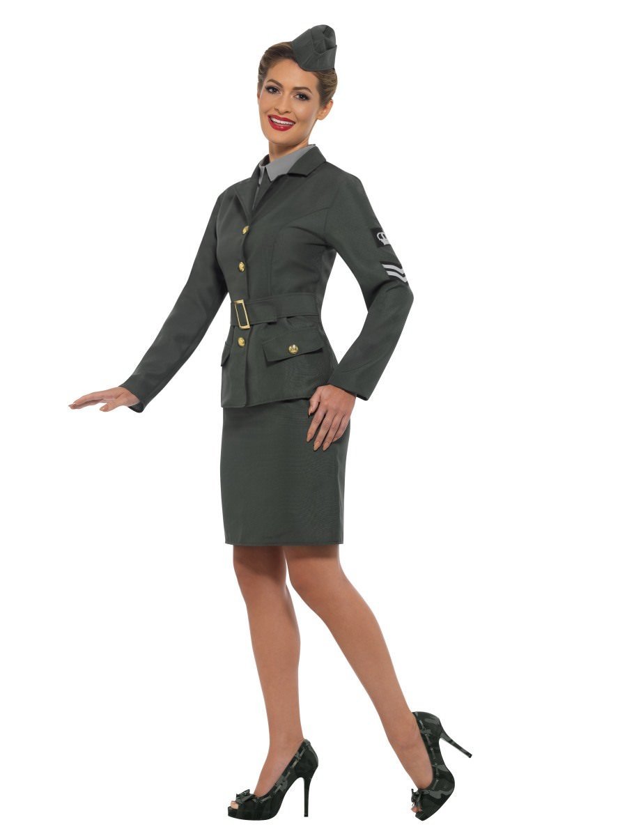 WW2 Army Girl Costume Wholesale