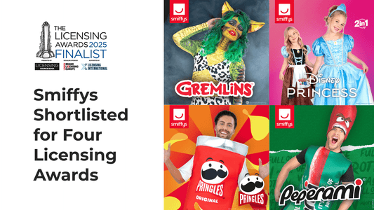 Smiffys Shortlisted for FOUR Licensing Awards!