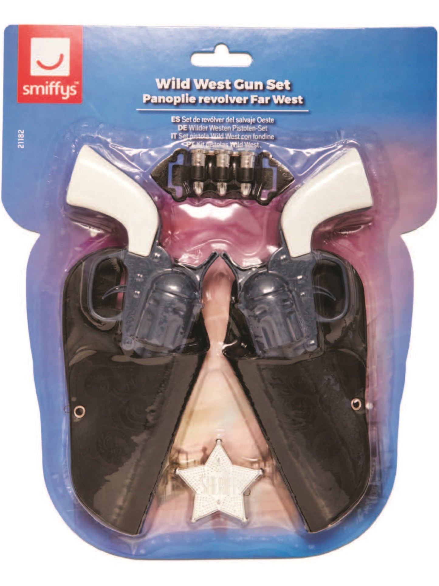Wild West Gun Set, Grey  Wholesale