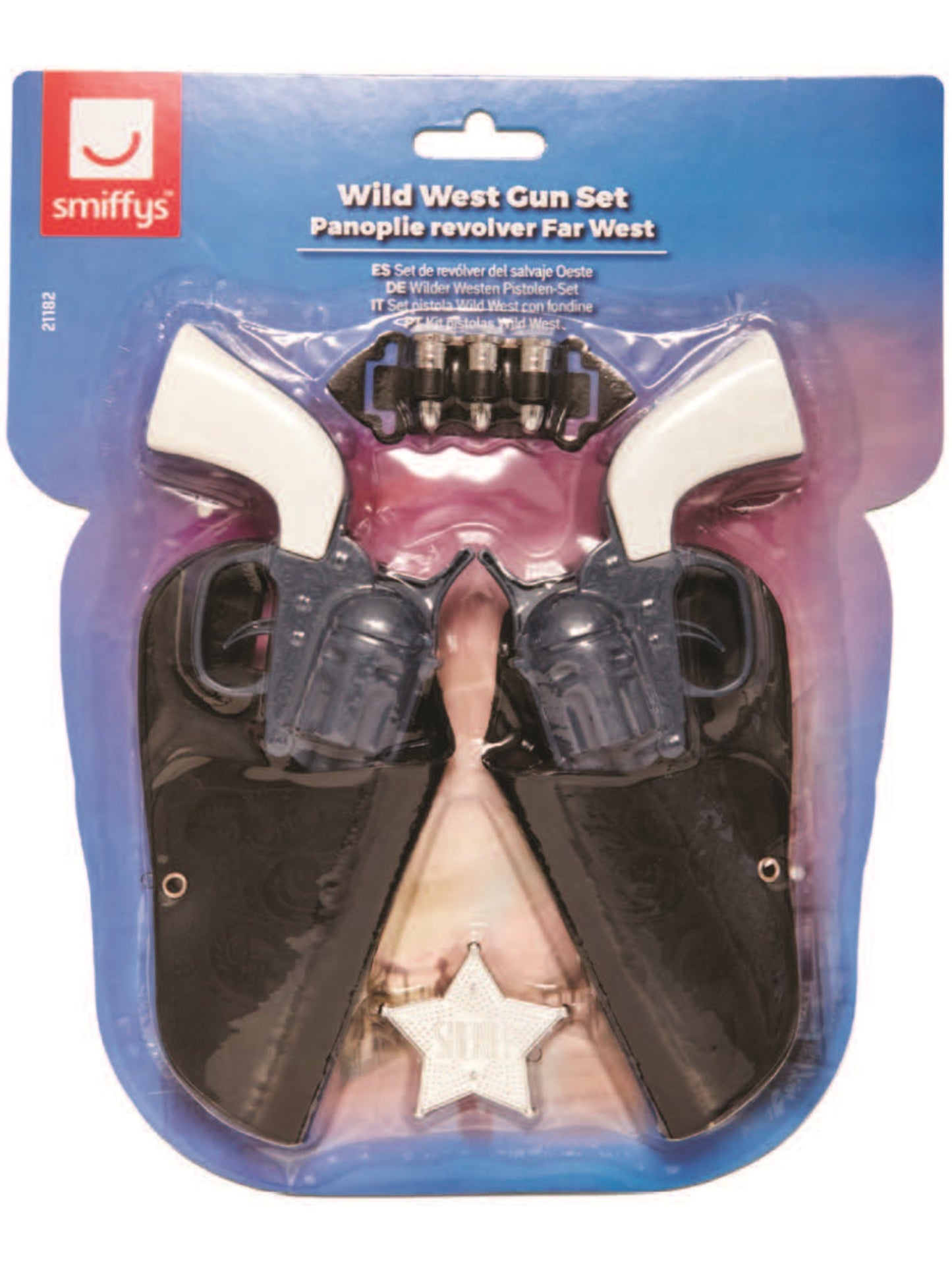 Wild West Gun Set, Grey  Wholesale