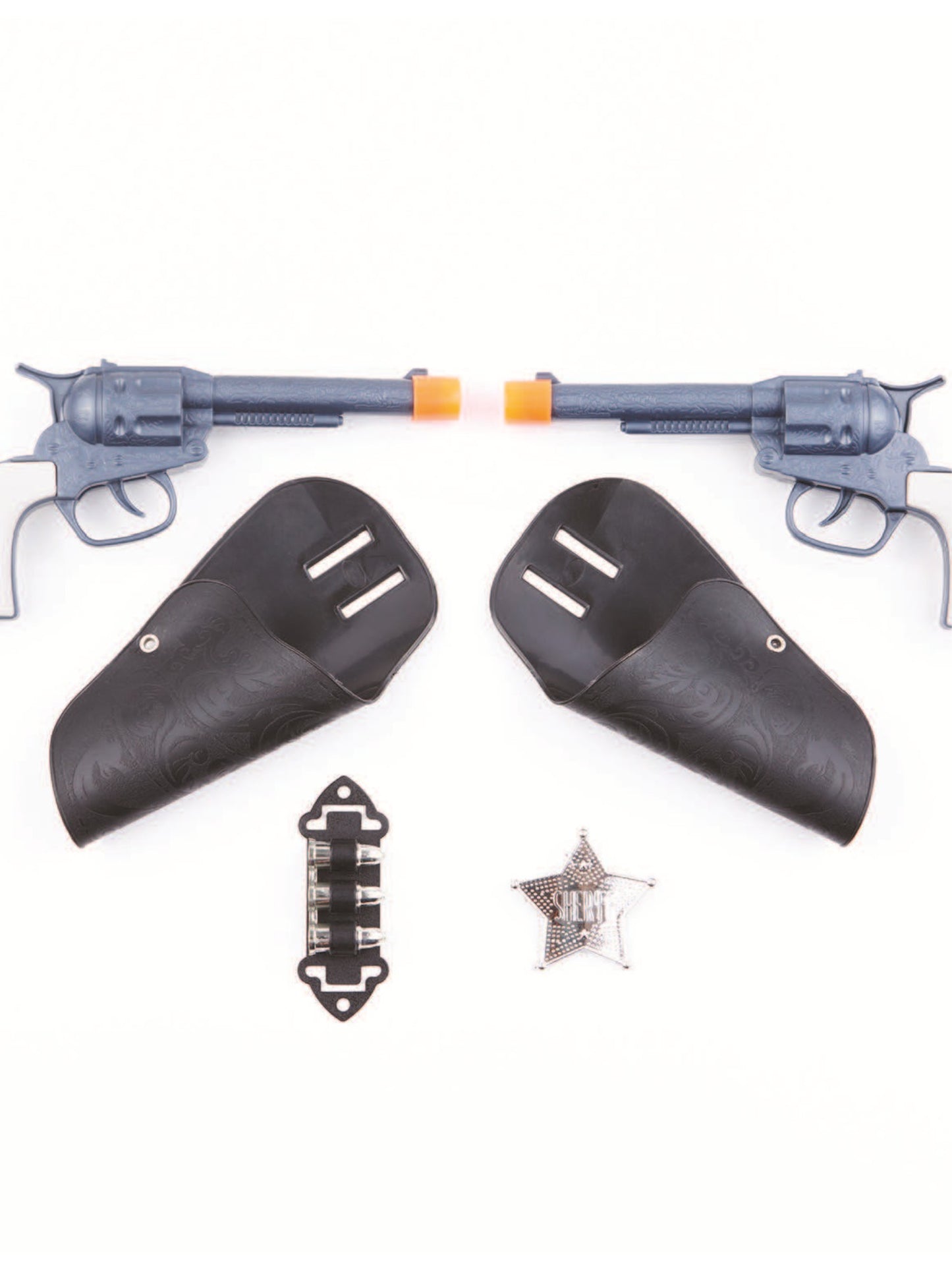 Wild West Gun Set, Grey  Wholesale
