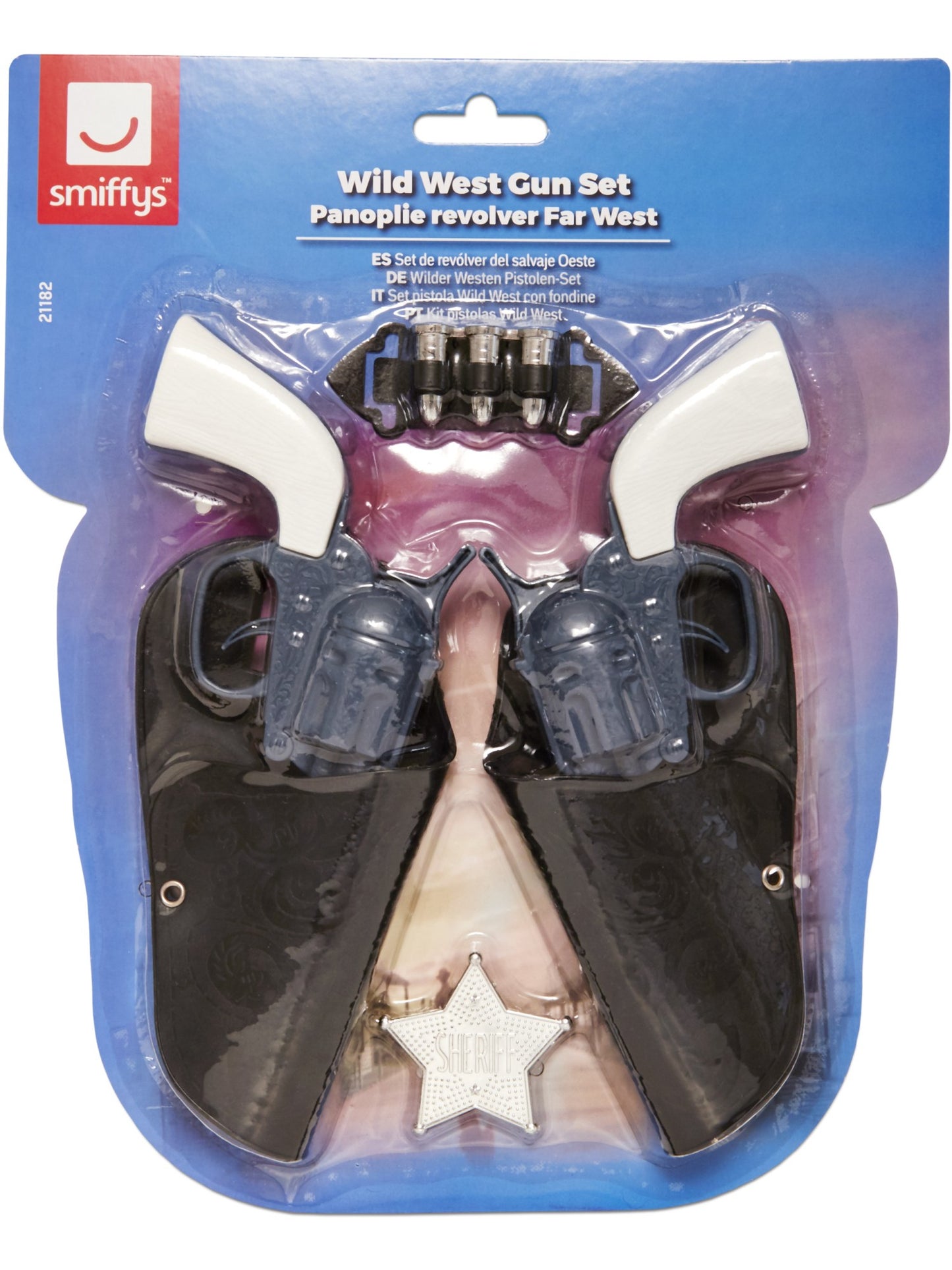 Wild West Gun Set, Grey  Wholesale