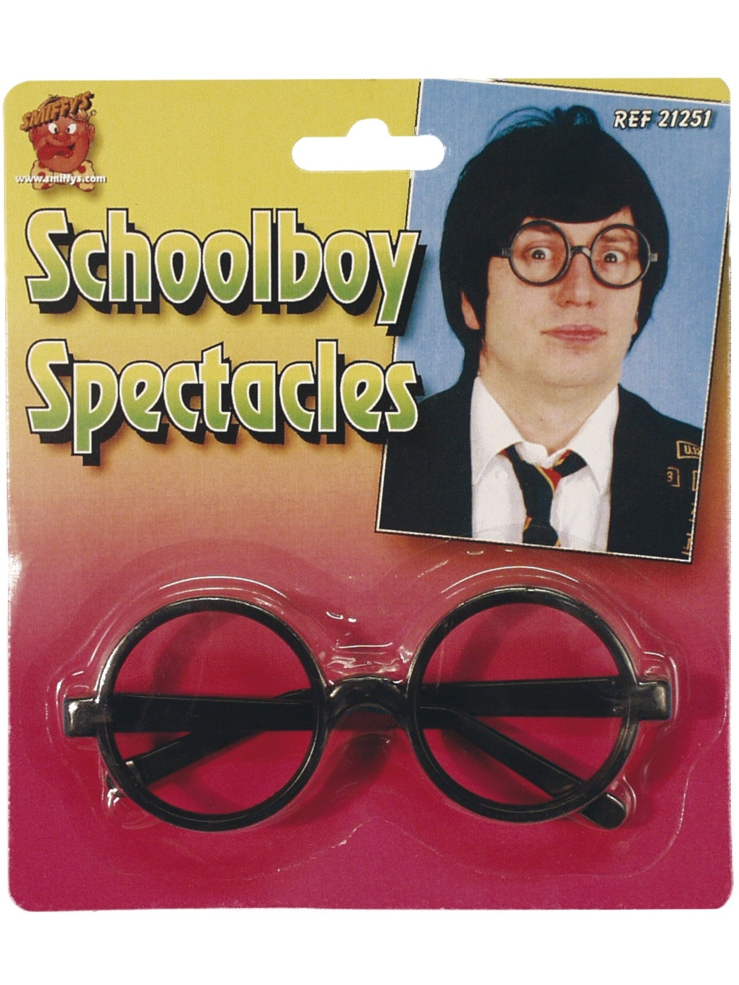 Schoolboy Specs, Black  Wholesale