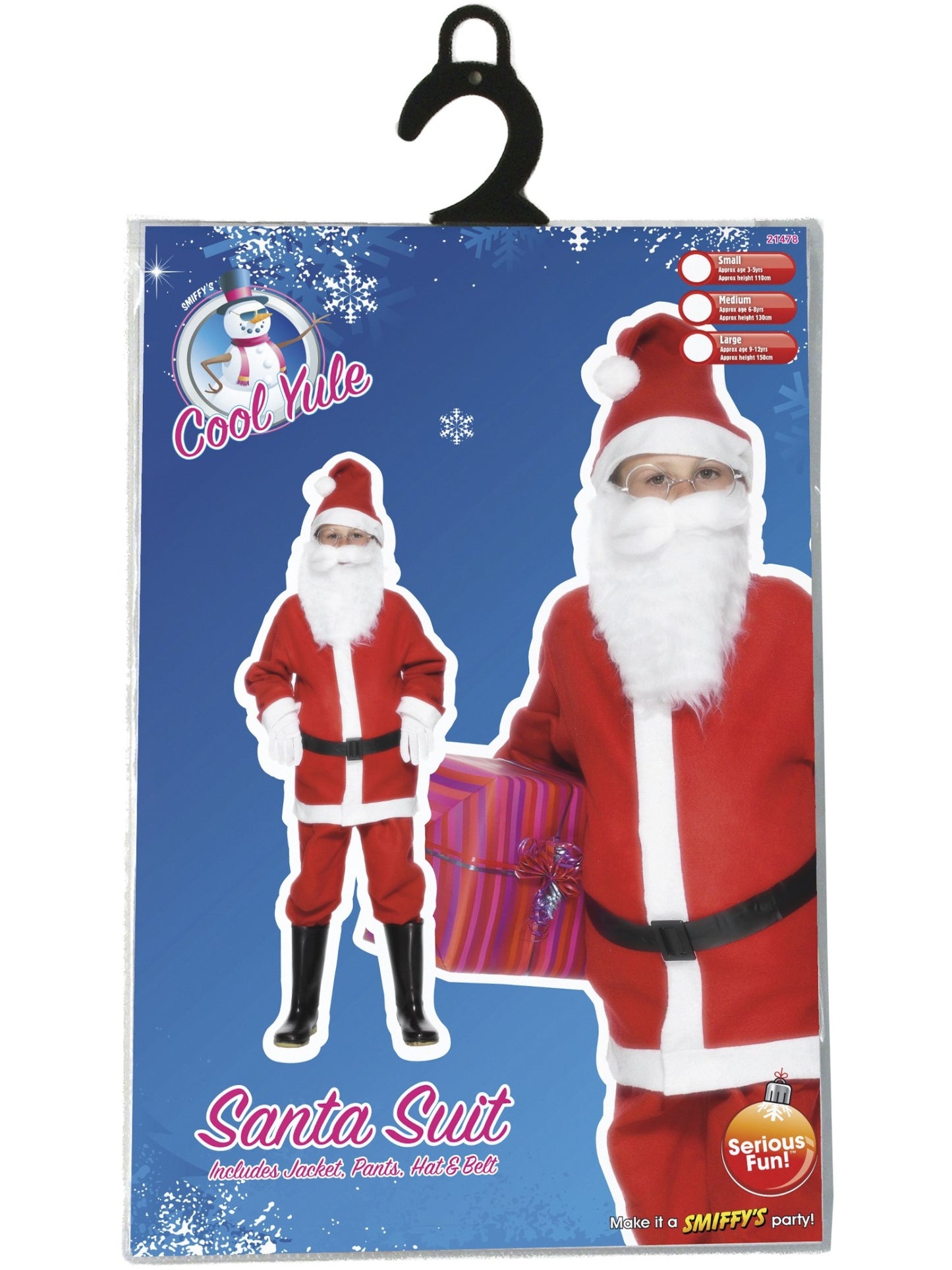 Santa Boy Costume, Red  Wholesale