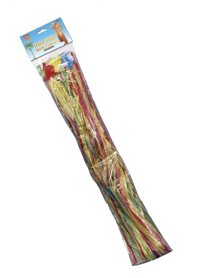 Hawaiian Hula Skirt, Multi-Coloured  Wholesale