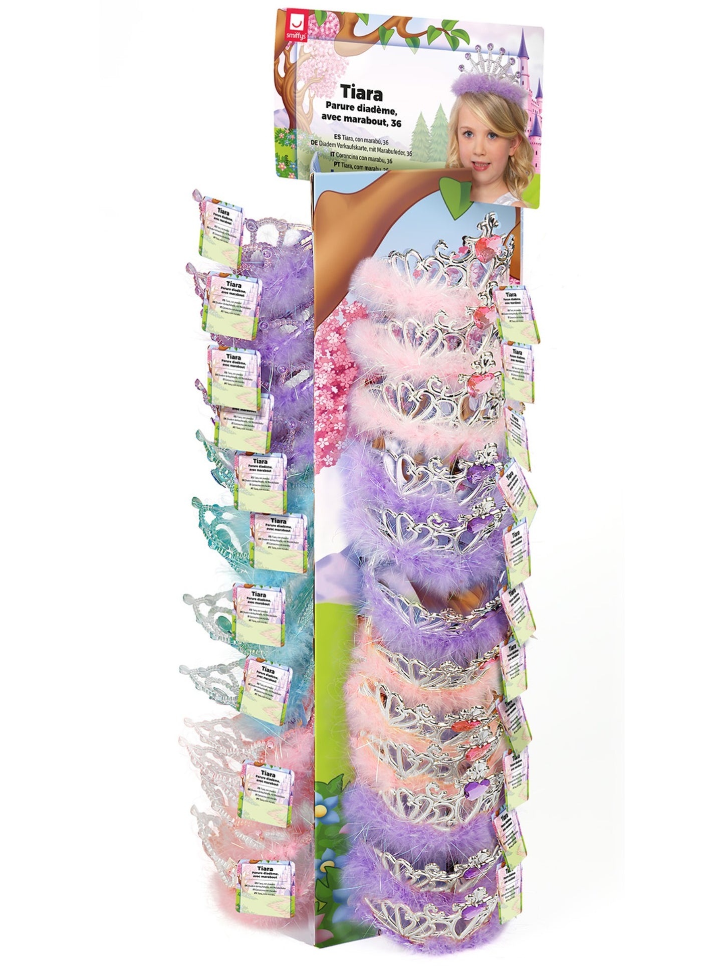 Tiara Counter, Assorted Colours  Wholesale