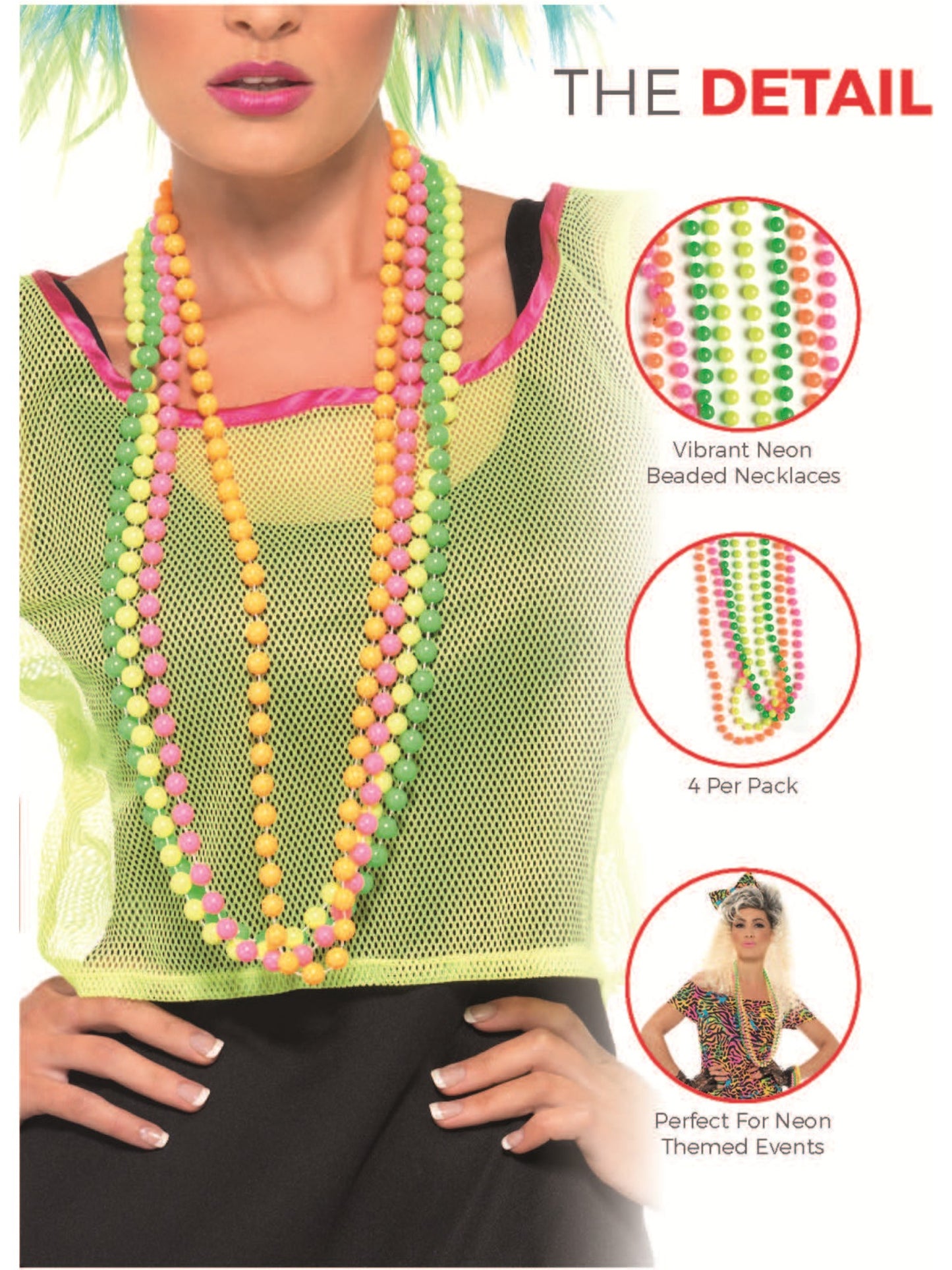 Beads Fluorescent, Neon  Wholesale