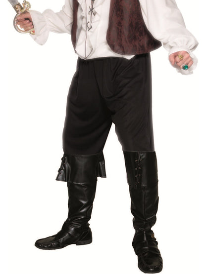 Pirate Bootcovers, Black  Wholesale