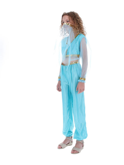 Arabian Princess Costume, Blue  Wholesale