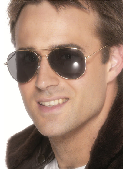 Aviator Specs, Gold  Wholesale