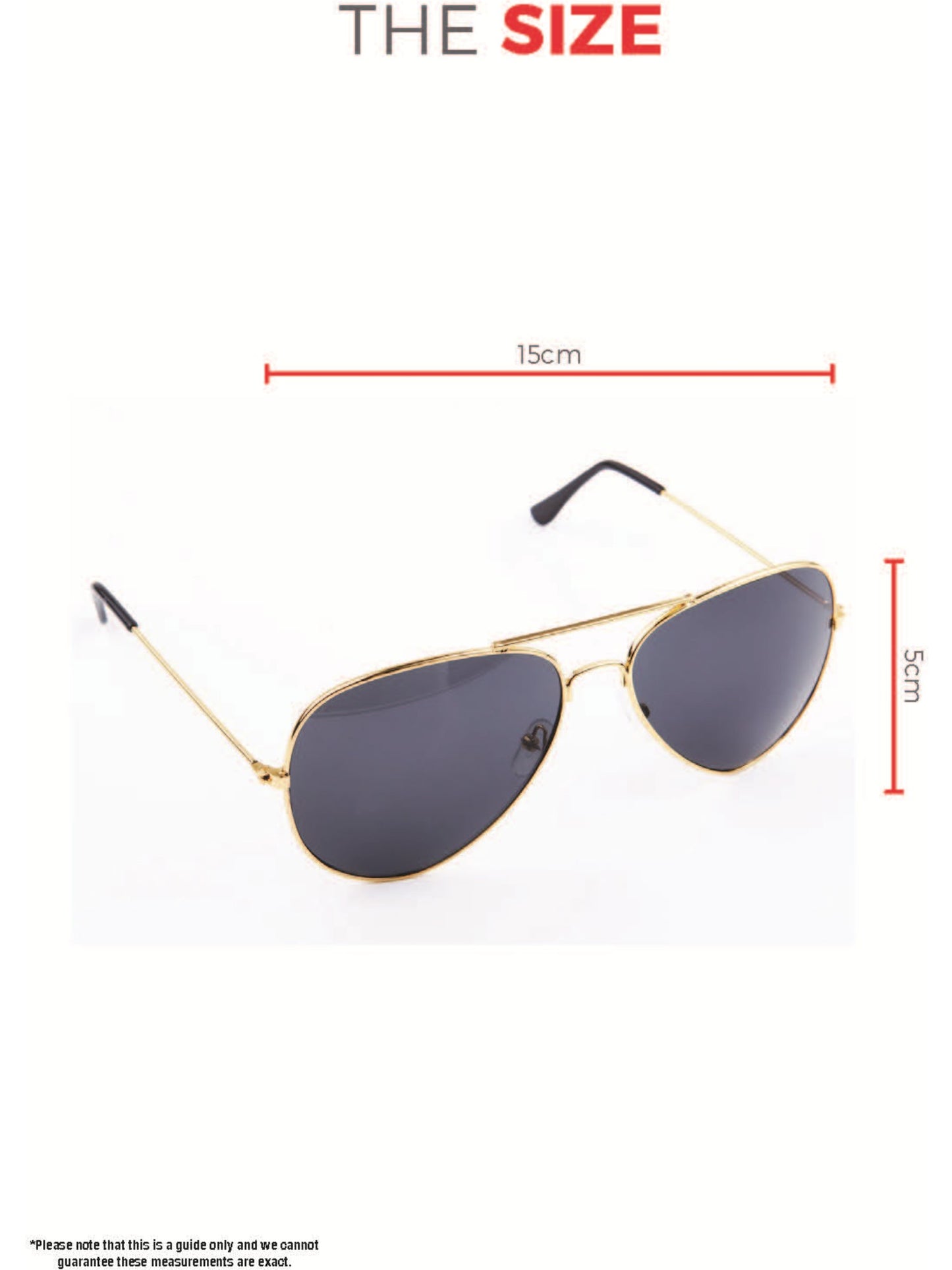 Aviator Specs, Gold  Wholesale