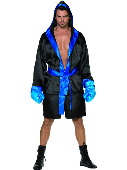 Boxer Costume, Black  Wholesale