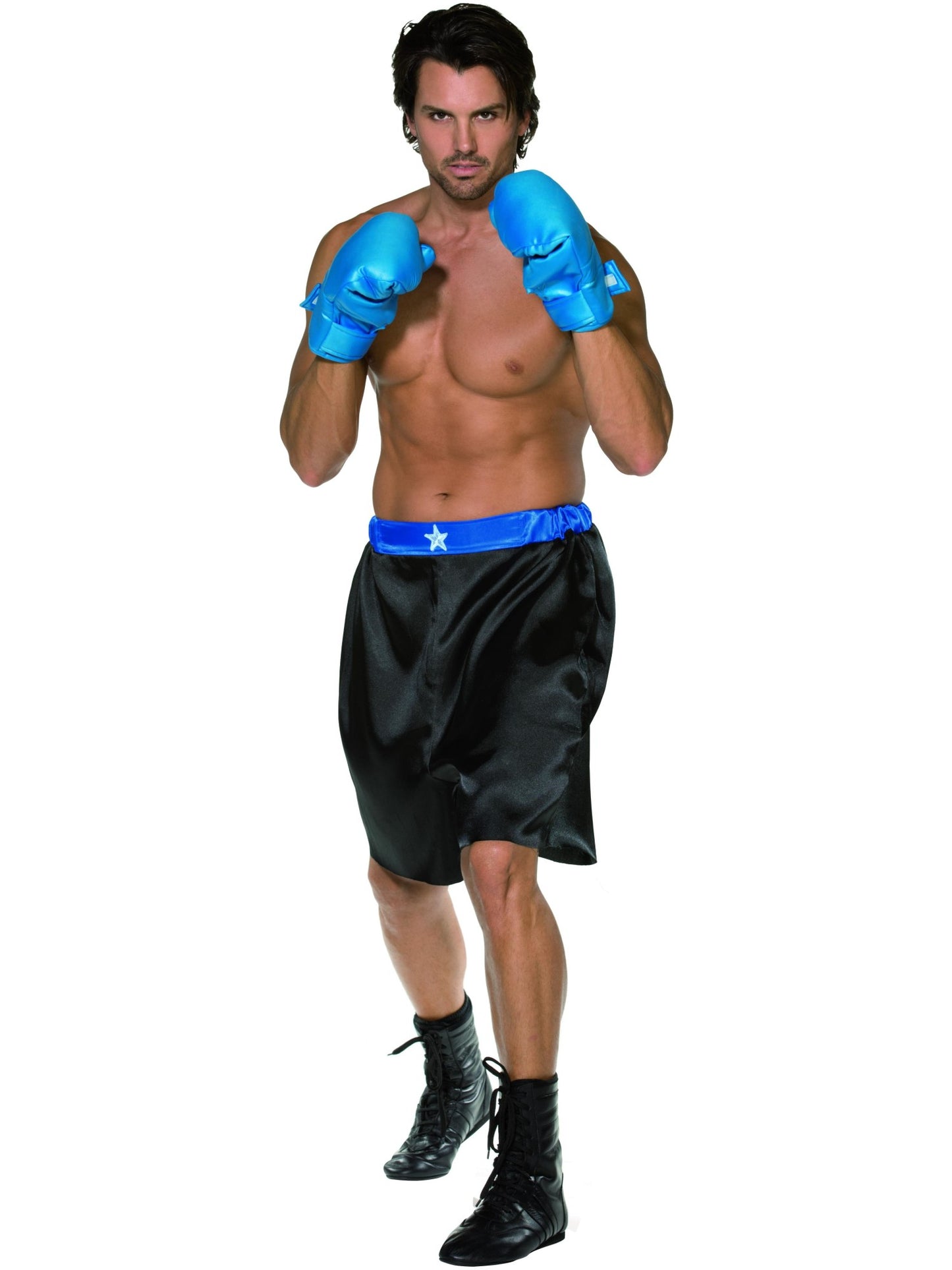 Boxer Costume, Black  Wholesale
