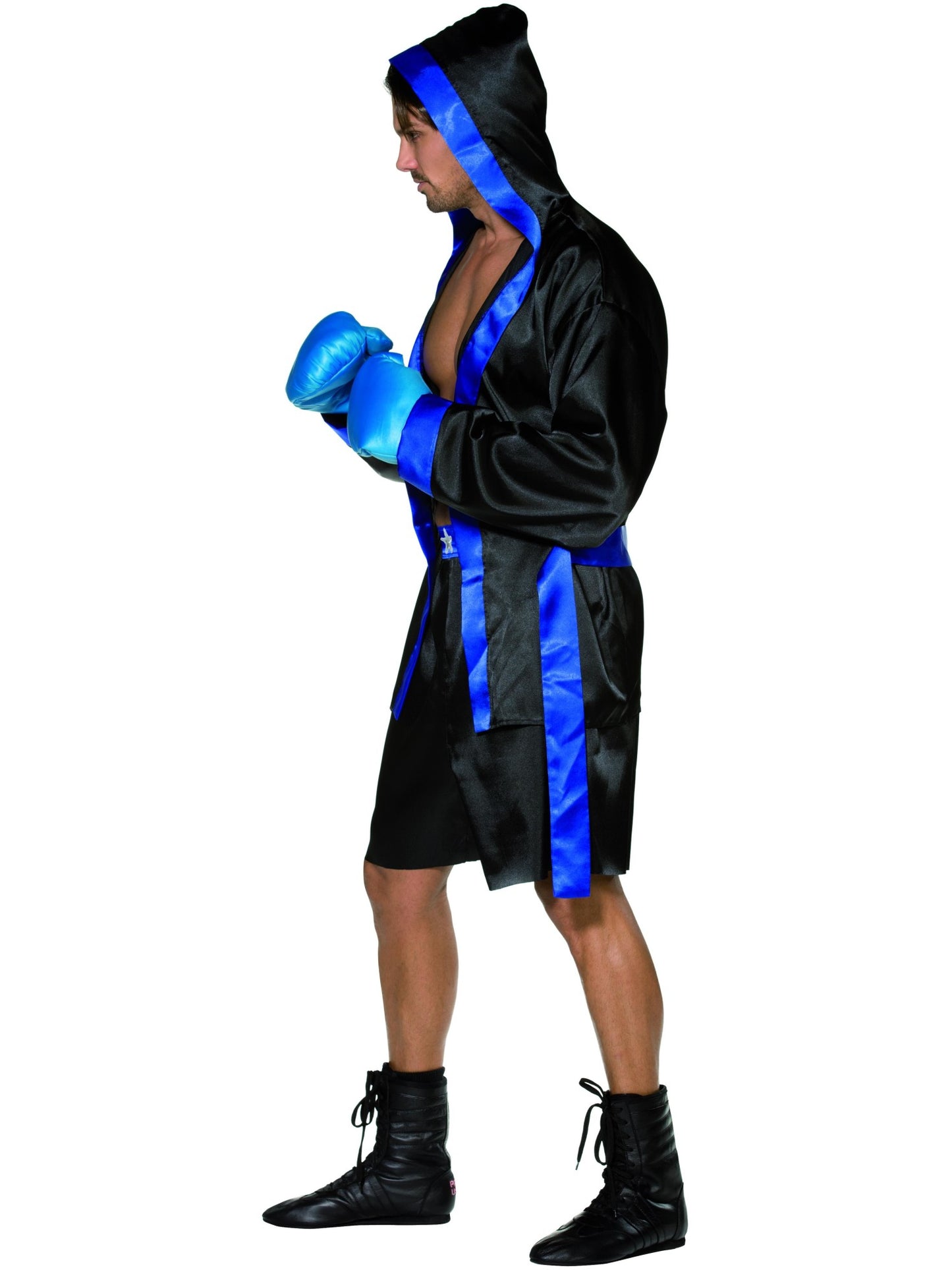 Boxer Costume, Black  Wholesale