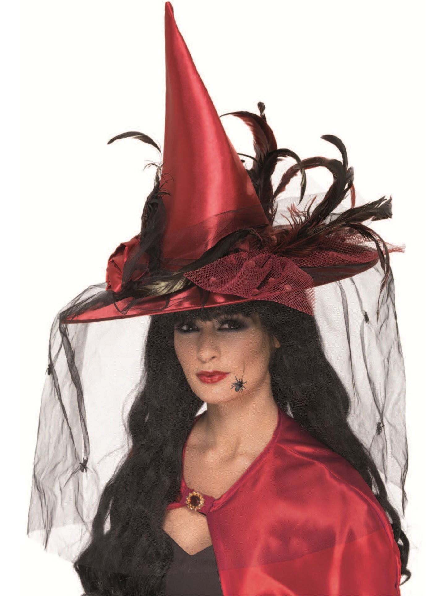 Witch Hat, Deep Red  Wholesale