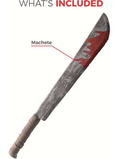 Blooded Chopper Machete Toy Prop, Grey  Wholesale