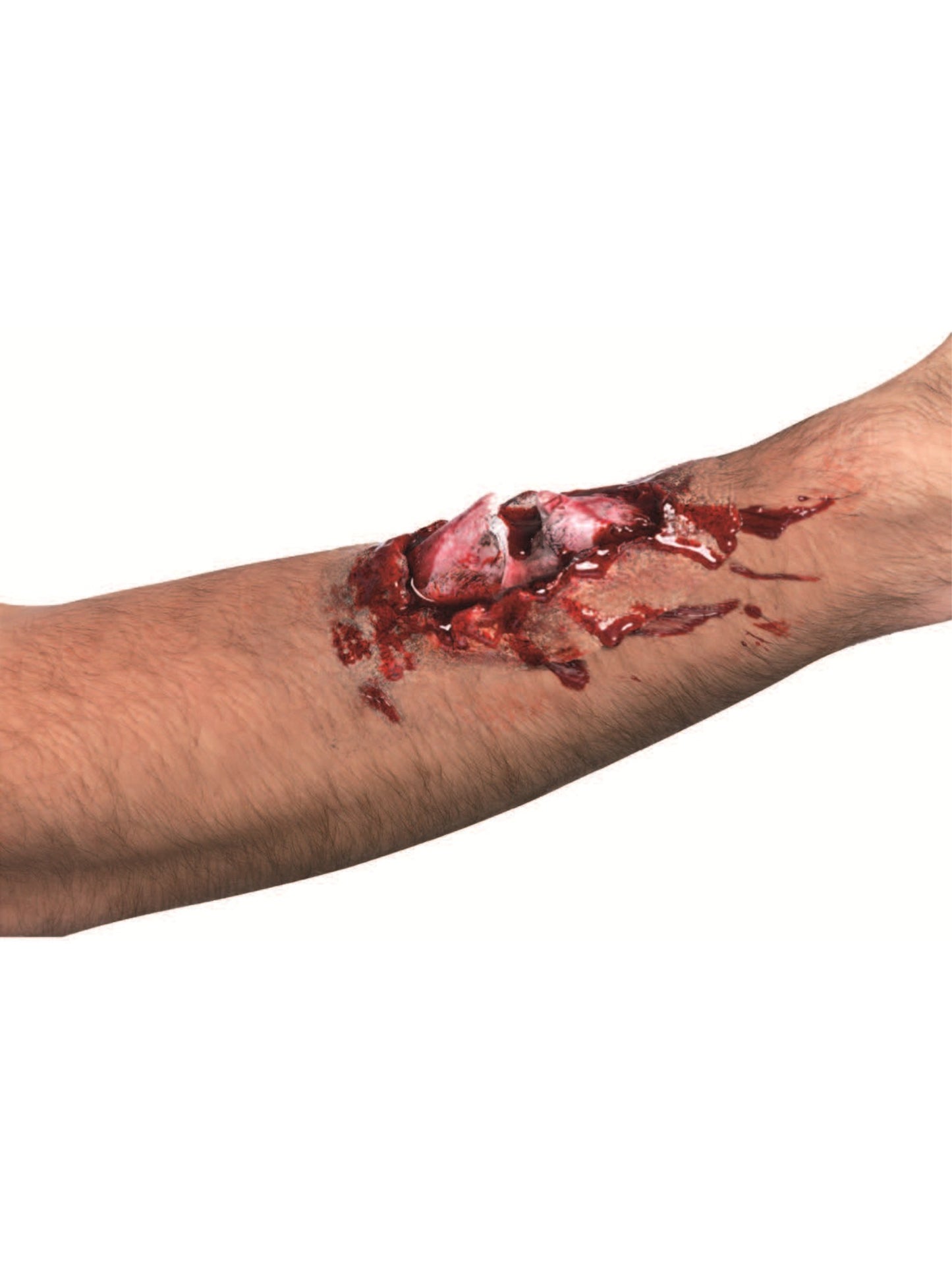Smiffys Make-Up FX, Broken Bone Latex Scar, Red  Wholesale