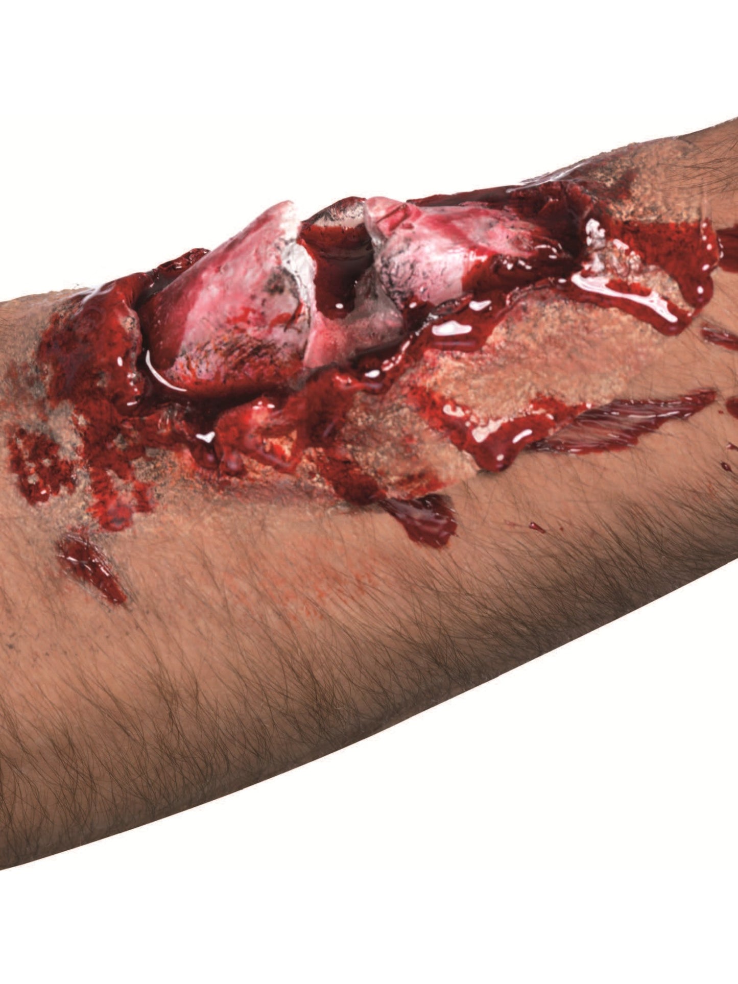 Smiffys Make-Up FX, Broken Bone Latex Scar, Red  Wholesale