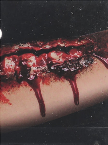 Smiffys Make-Up FX, Open Wound Latex Scar, Red  Wholesale