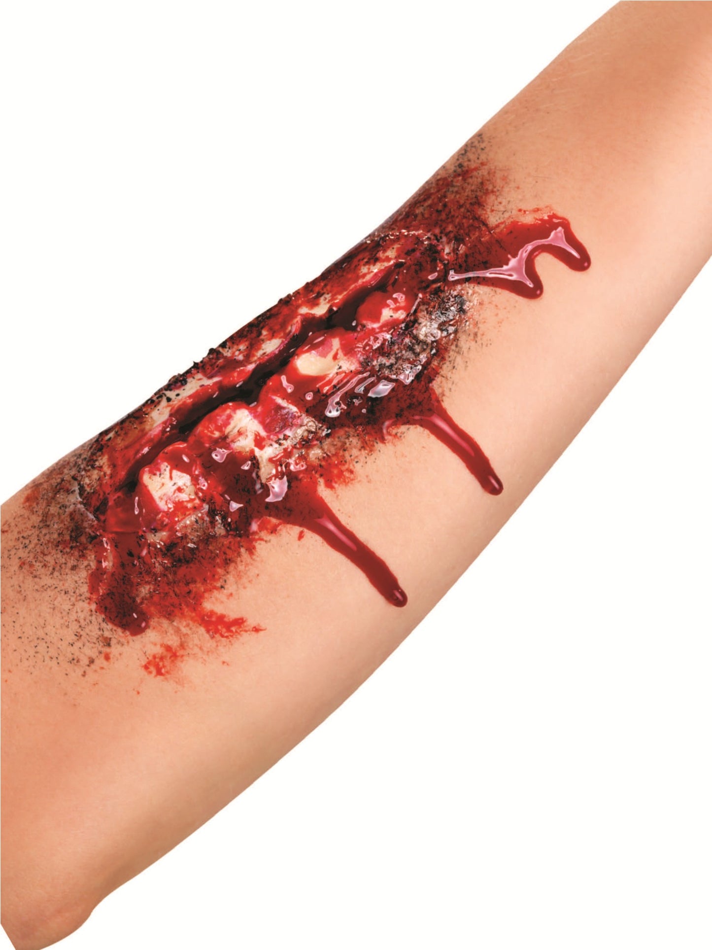 Smiffys Make-Up FX, Open Wound Latex Scar, Red  Wholesale