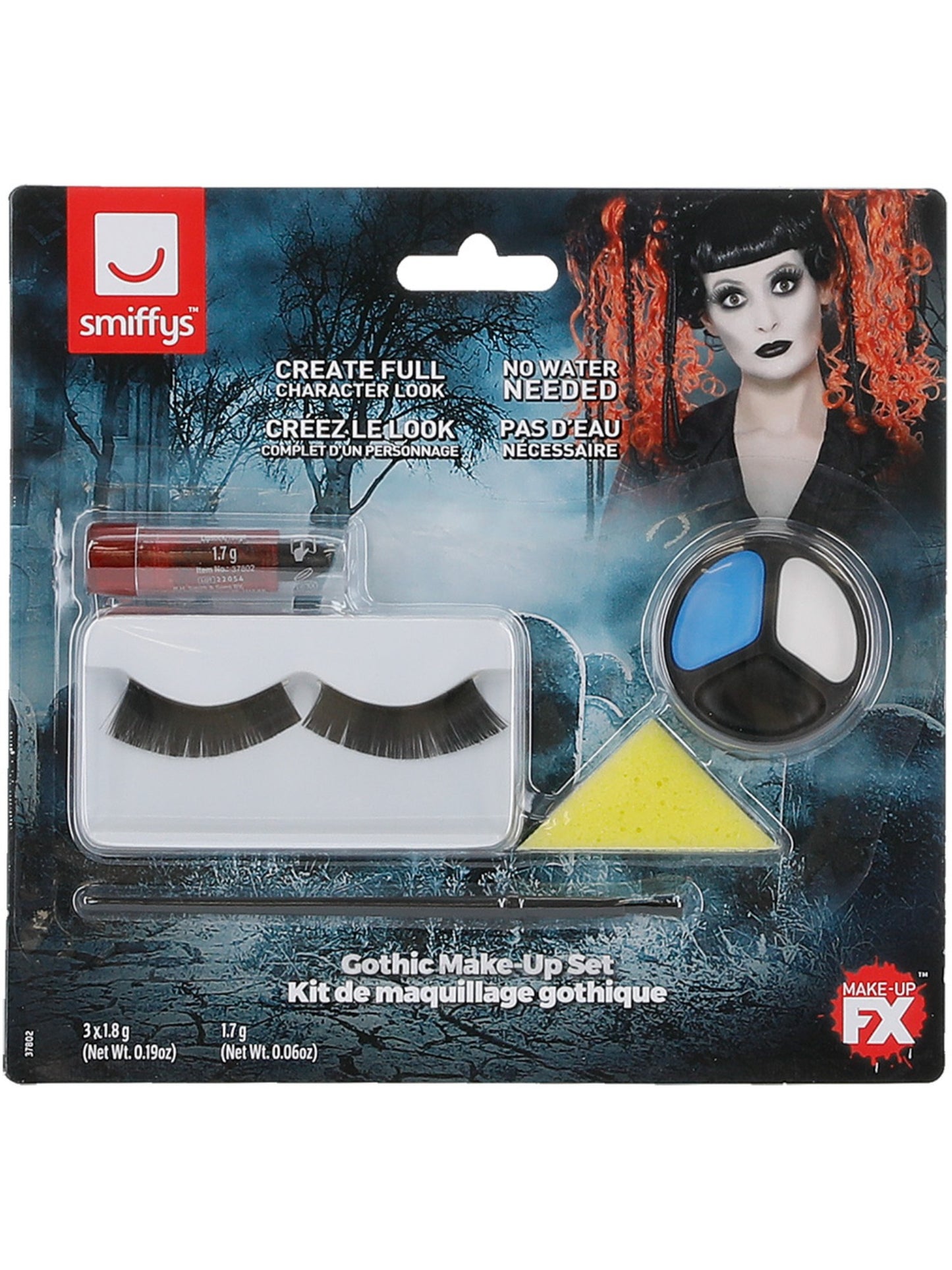 Smiffys Make-Up FX, Gothic Glamour Kit, White  Wholesale