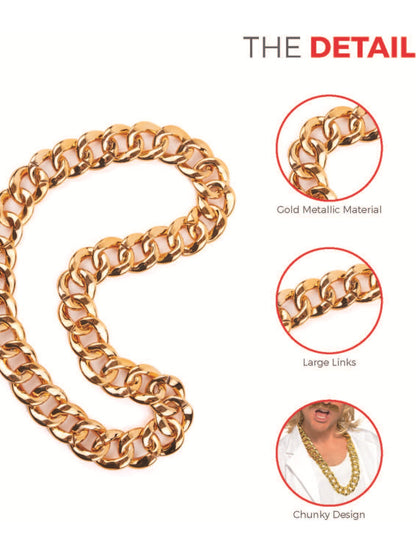 Chunky Necklace, Gold  Wholesale