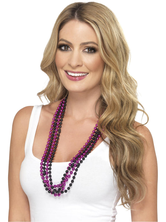 Hen Party Beads, Pink & Black  Wholesale