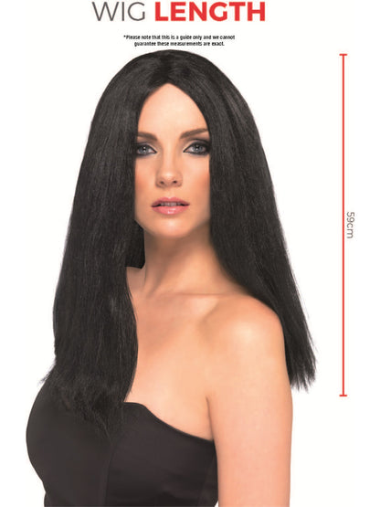 Star Style Wig, Black  Wholesale