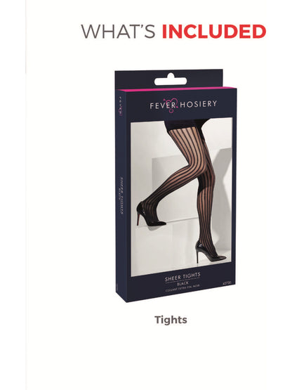 Sheer Tights, Black  Wholesale