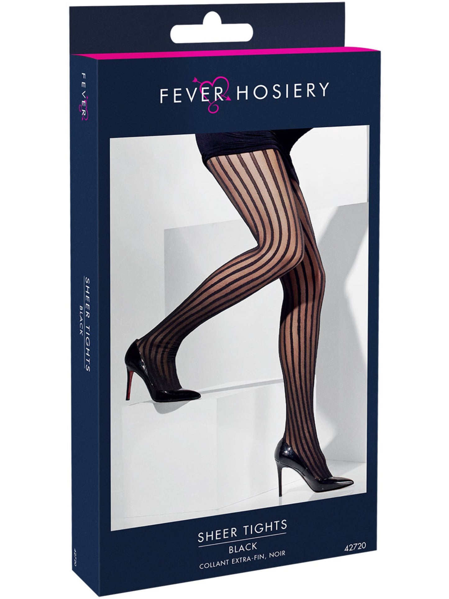Sheer Tights, Black  Wholesale