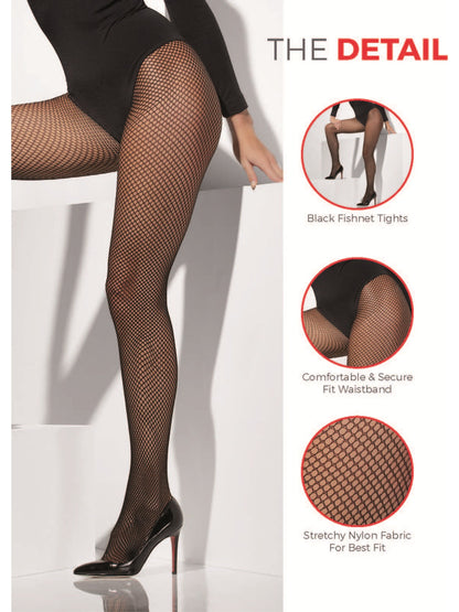 Fishnet Tights, Black  Wholesale