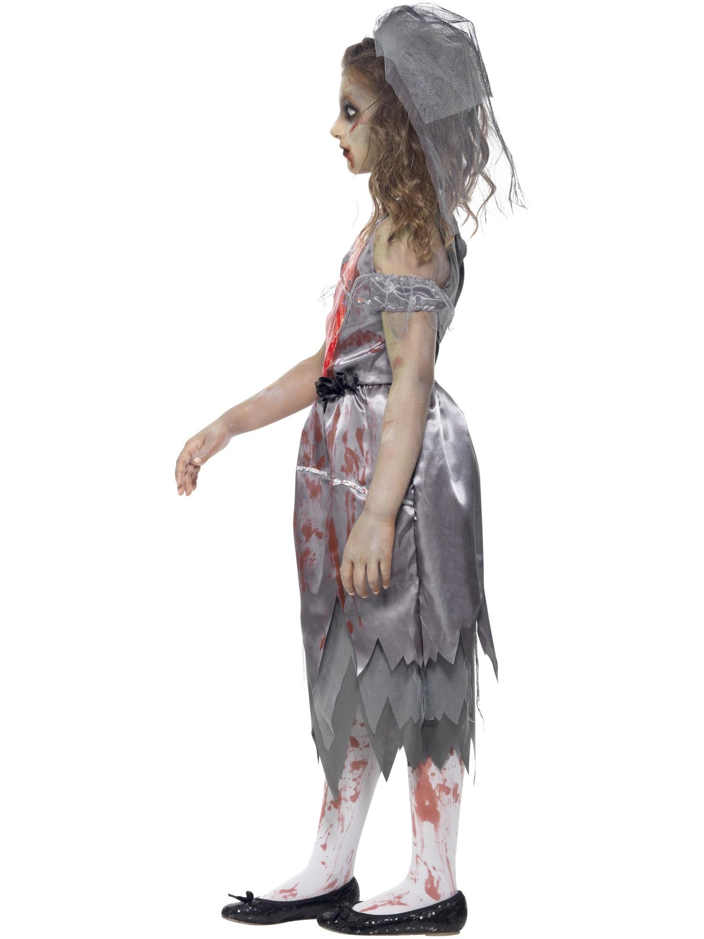 Zombie Bride Costume, Grey  Wholesale