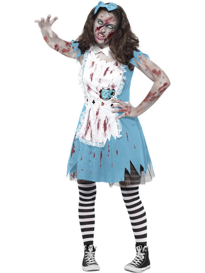 Zombie Tea Party Costume, Blue  Wholesale