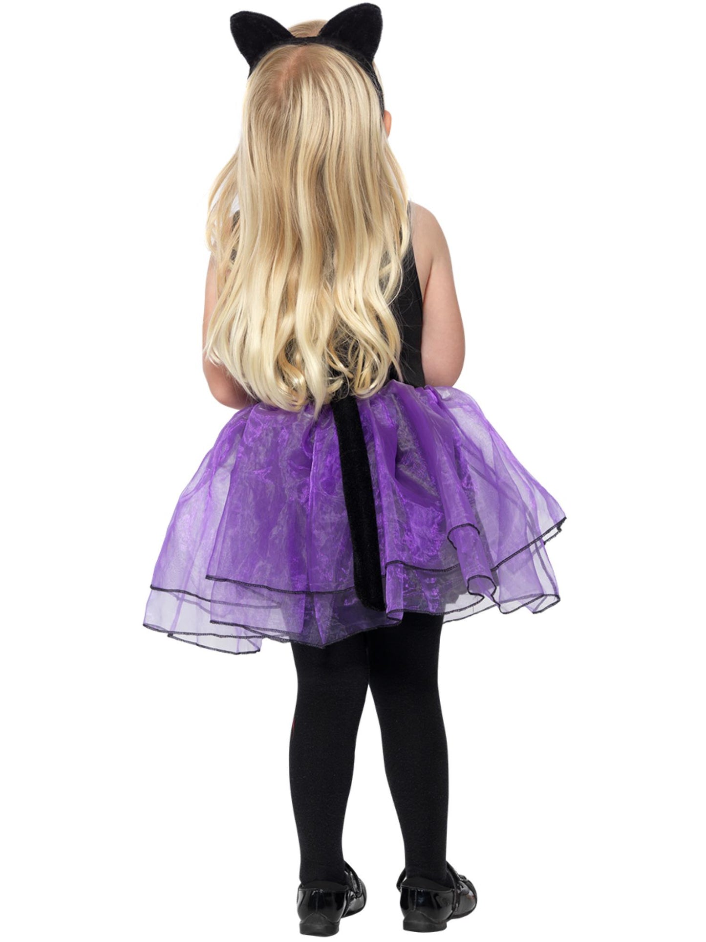 Toddler Cat Costume, Black & Purple  Wholesale