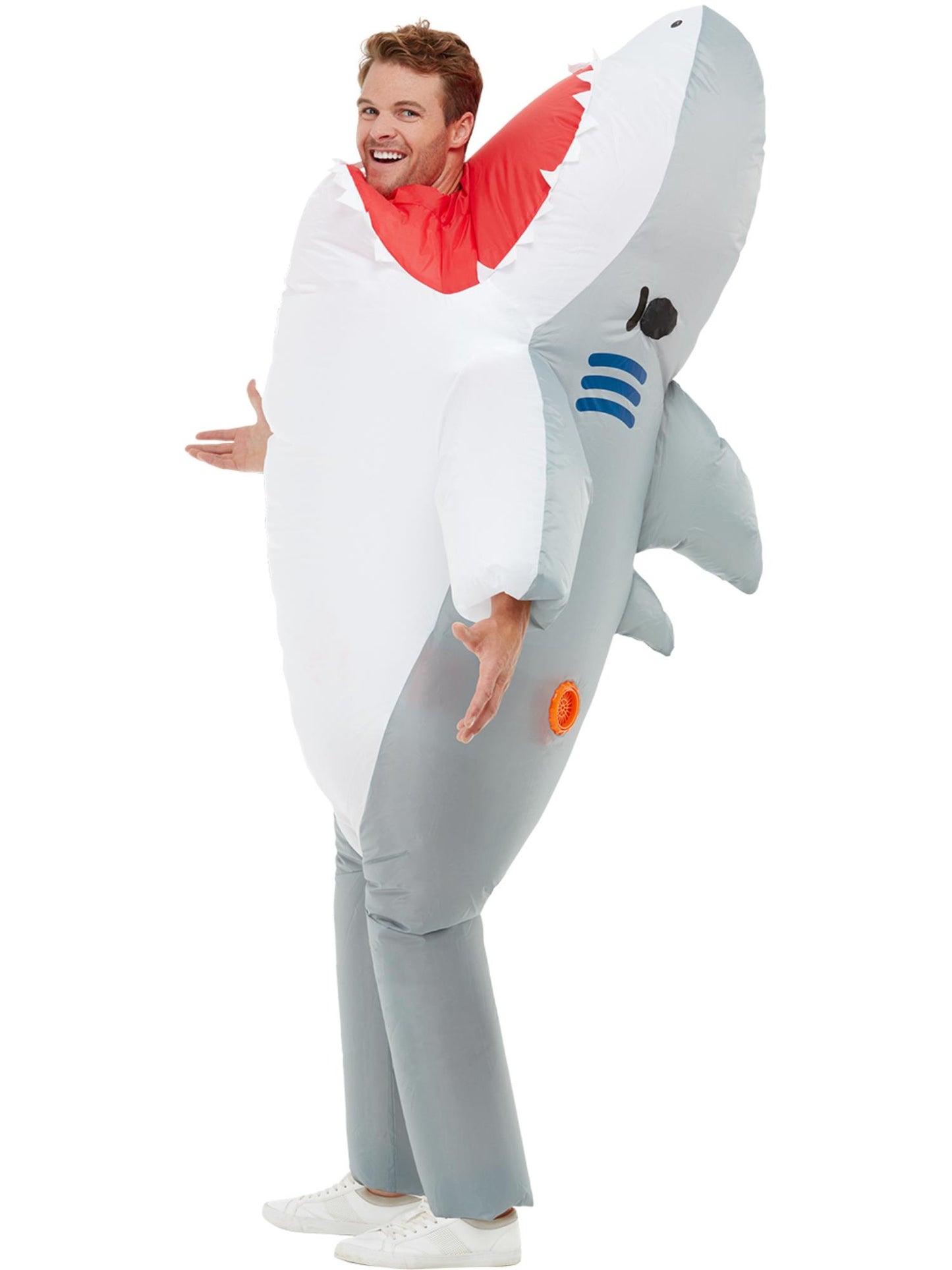 Inflatable Shark Attack Costume, Grey  Wholesale