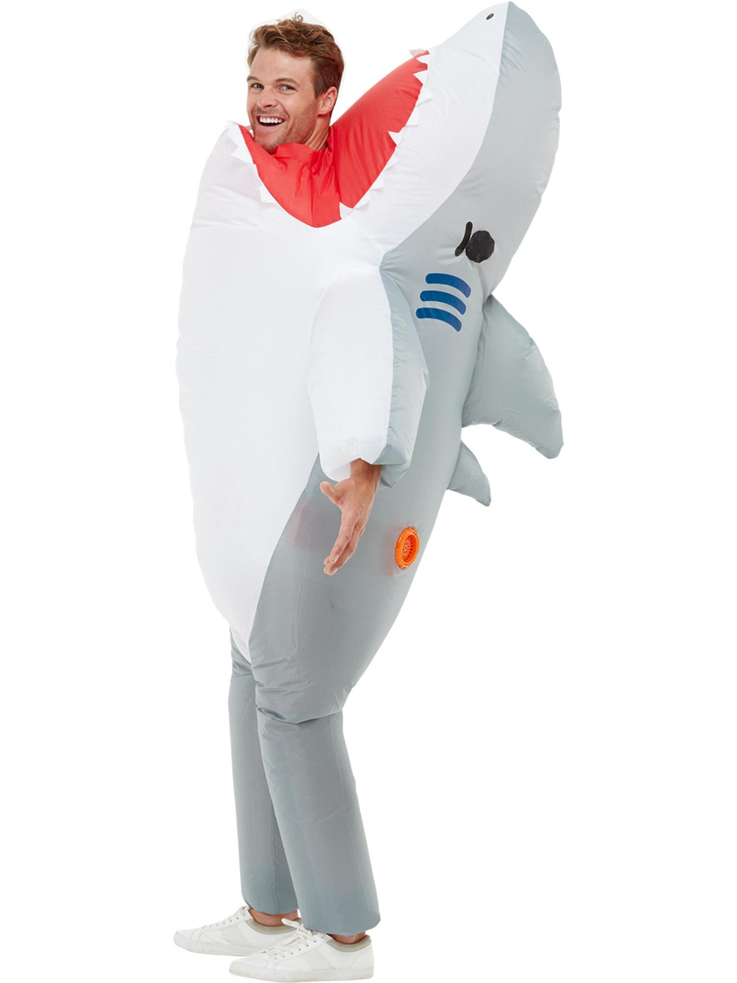Inflatable Shark Attack Costume, Grey  Wholesale