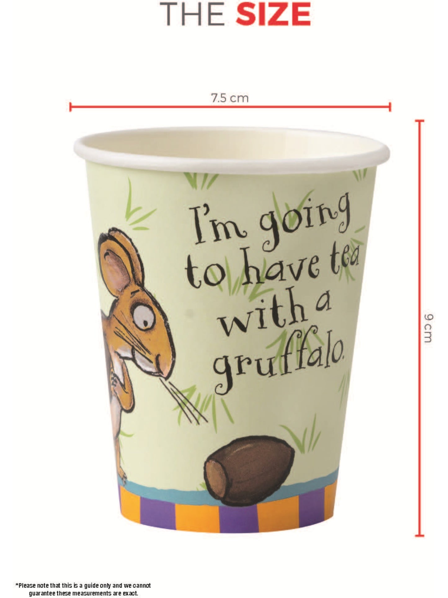 The Gruffalo Tableware Party Cups x8  Wholesale