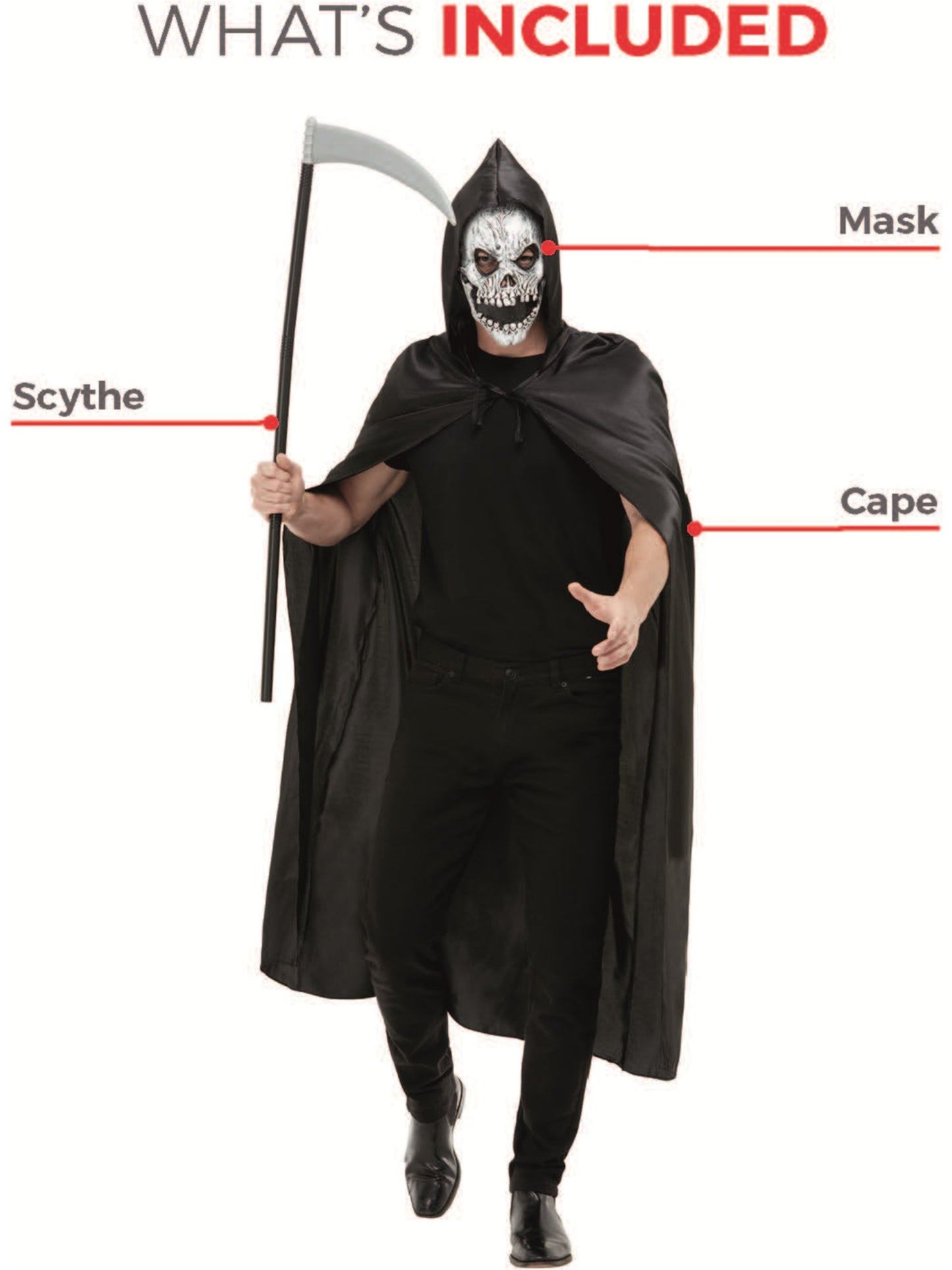 Grim Reaper Kit, Black  Wholesale