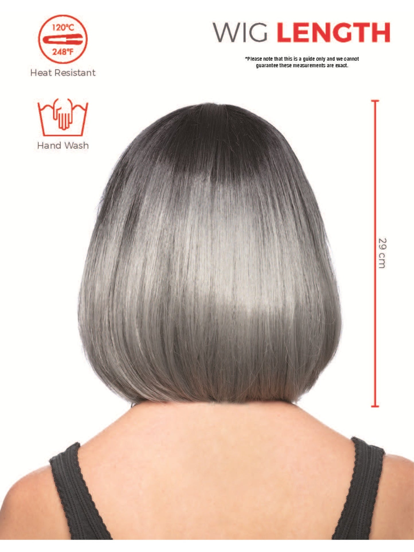 Manic Panic® Alien Grey™ Ombre Glam Doll™ Wig  Wholesale